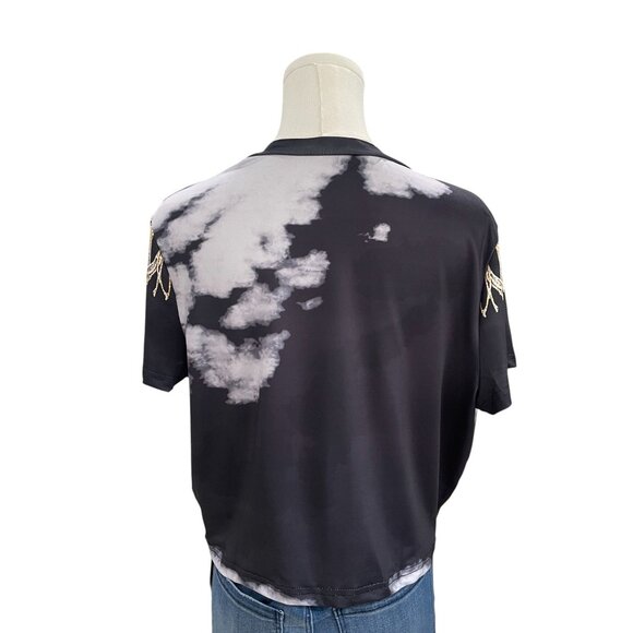 Def Leppard Band Graphic T Shirt Womens XXL Rock Tour Style Grunge Y2K Vintage - Picture 9 of 9